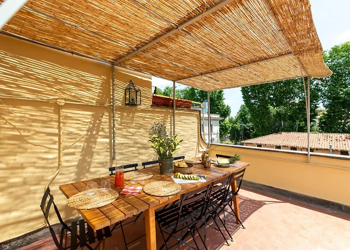 Iflat Trastevere Stylish 4 Bedroom Penthouse Appartement *
