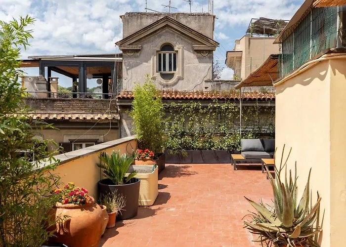 Iflat Trastevere Stylish 4 Bedroom Penthouse Rome